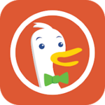 duckduckgo privacy browser android application logo